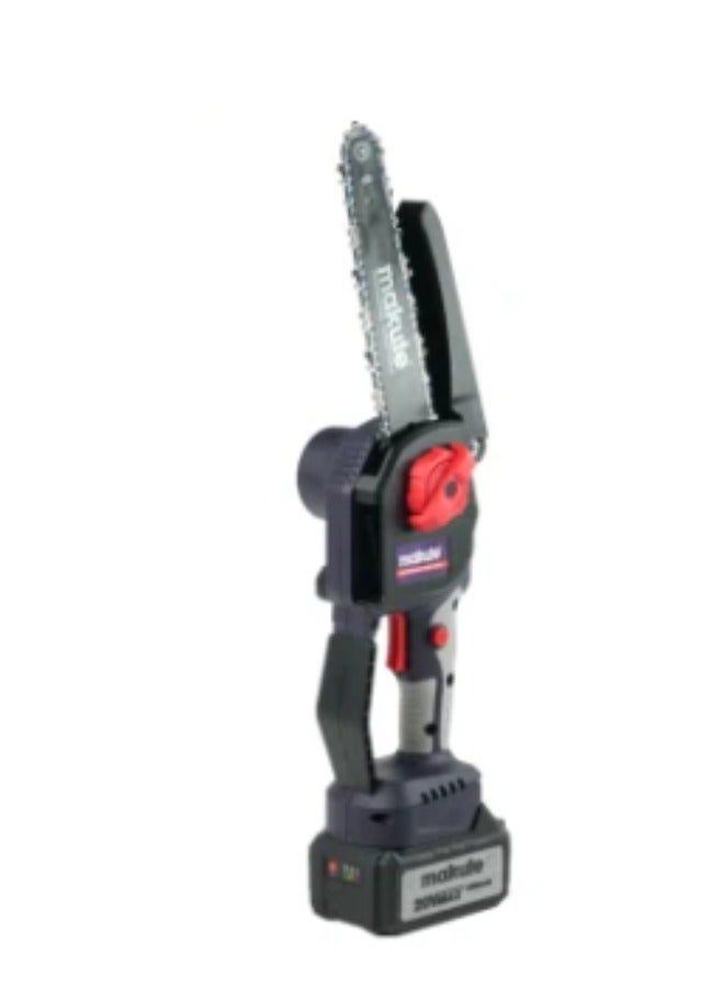 Cordless  8'' Chain Saw 20V with 5800rpm for Efficient Various Types of Wood Cutting Projects (CEC111-8-BL)