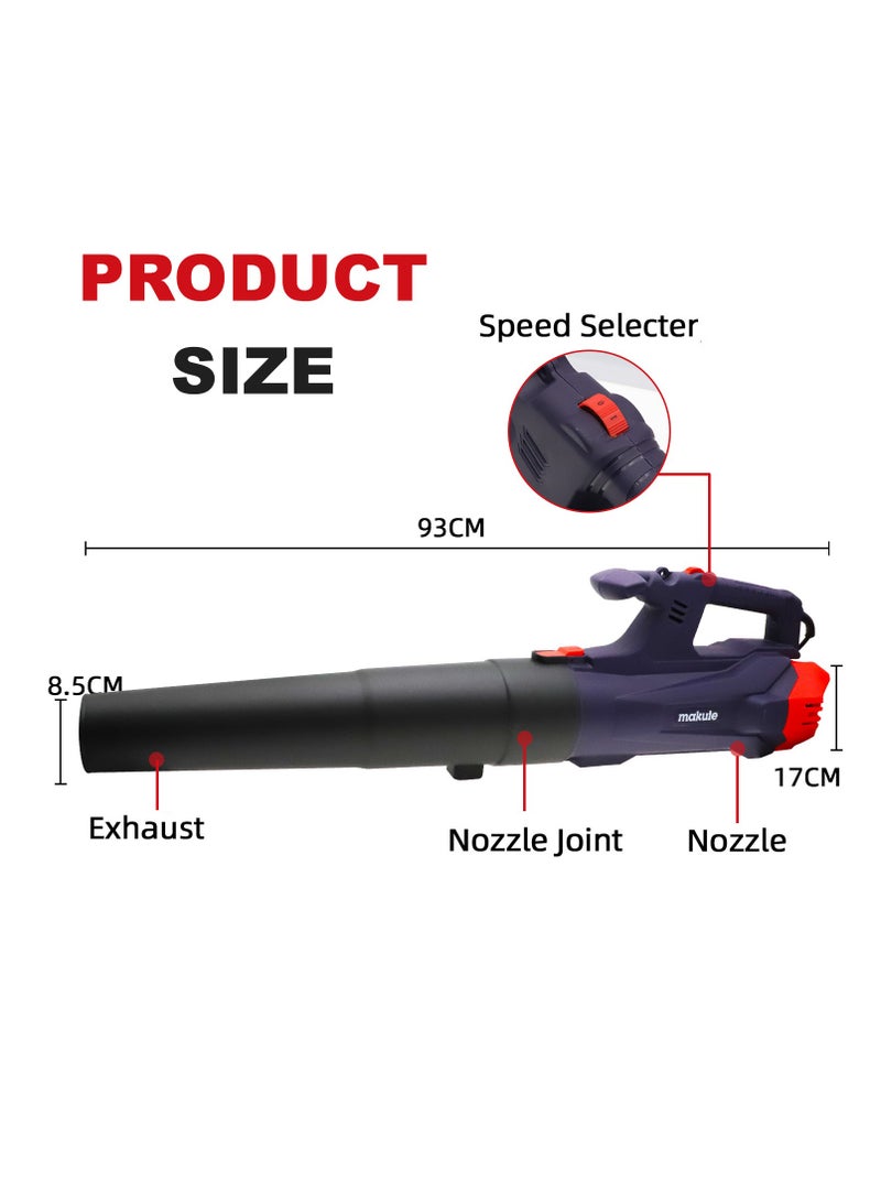 Electric Leaf Blower and Vacuum 2 in 1 for Garden Cleaner, Efficient Debris Removal 3800W PB111.