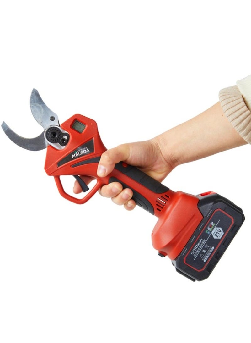 21V Wireless Electric Pruning Shears: Effortless Garden Tool for Branches up to 25mm – Perfect Cutting Tool for Garden or Lawn