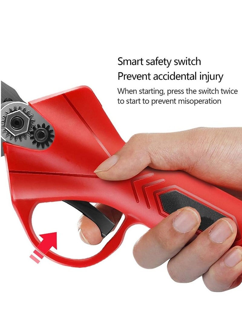 21V Wireless Electric Pruning Shears: Effortless Garden Tool for Branches up to 25mm – Perfect Cutting Tool for Garden or Lawn