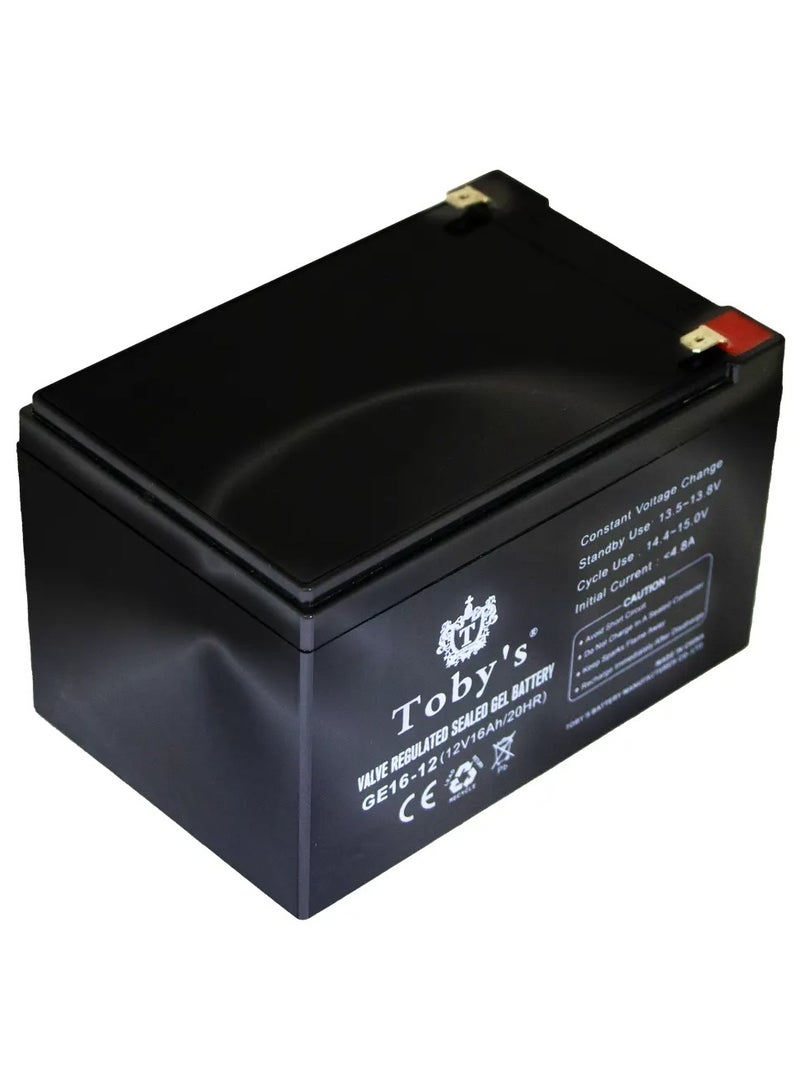 Toby's Power Plus Battery 12 Volt 12 Ampere 12000 mAh