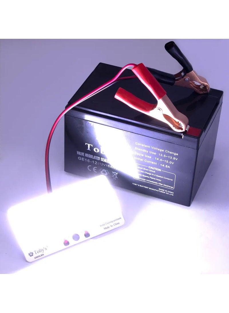 Toby's Power Plus Battery 12 Volt 12 Ampere 12000 mAh