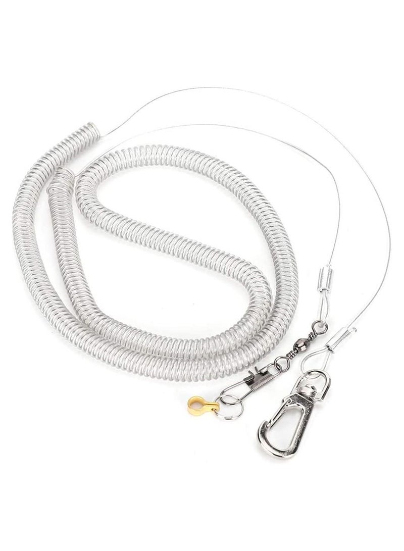 Bird Harness Anti Bite Aviator Outdoor Flying Training Rope, Elastic Leash, Rope for Pet 8.5mm