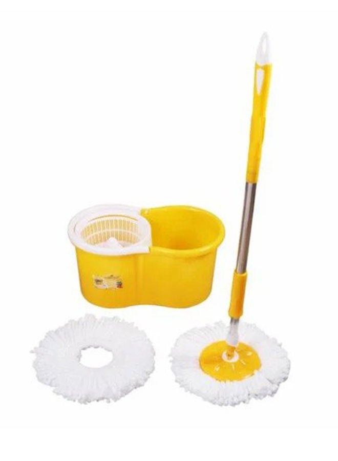 Adjustable Mop Pole Push And Pull Rotation Automatic Water Wash Spin Mop Bucket Set