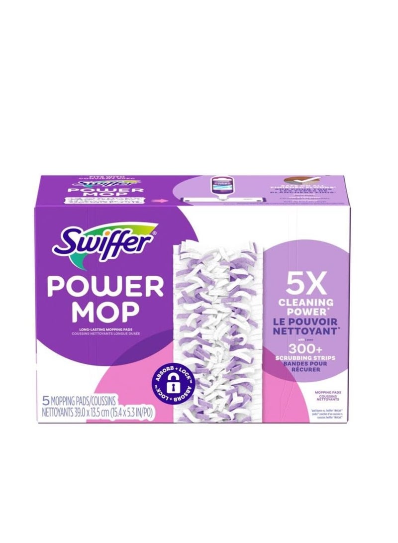 Swiffer Powermop Multi-surface Mopping Pad Refill (5-count)