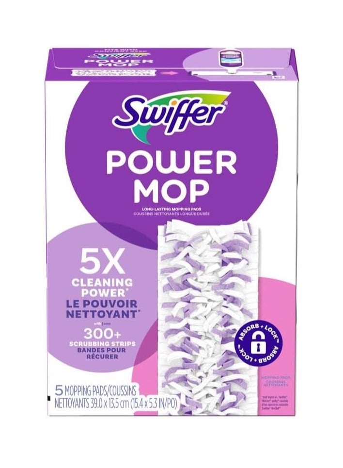 Swiffer Powermop Multi-surface Mopping Pad Refill (5-count)