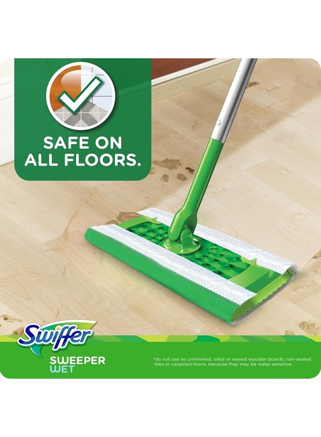 Sweeper Wet Mopping Pad Refills for Floor Mop with Febreze Lavender Scent, 12 Count (Packaging May Vary)