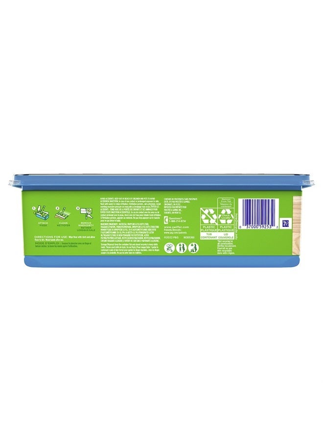Sweeper Wet Wood Floor Mopping cloths, 20 count