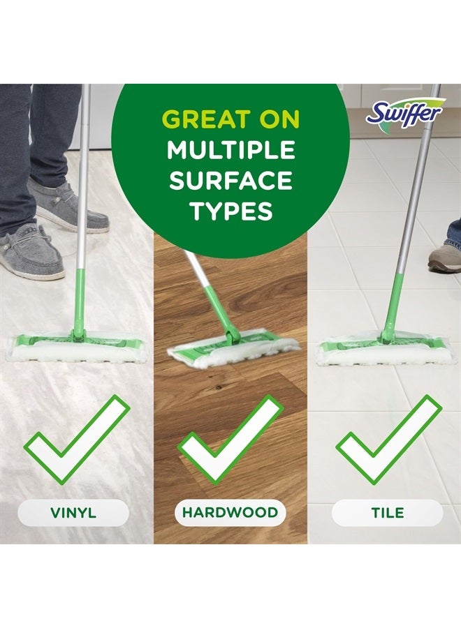 Sweeper Dry Sweeping Pad, Multi Surface Refills for Dusters Floor Mop with Febreze Lavender Scent, 52 Count