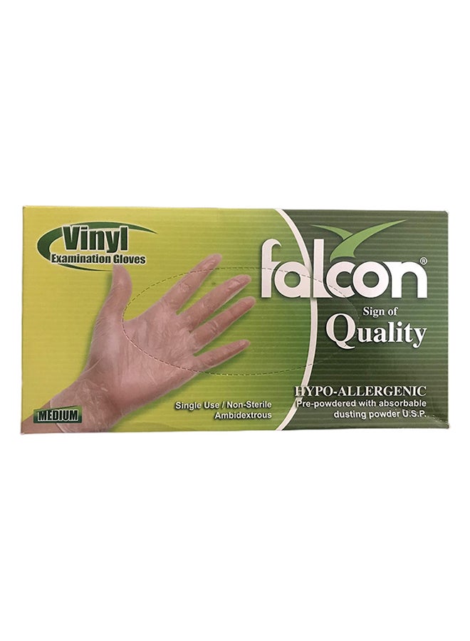 Vinyl Examination Gloves Medium