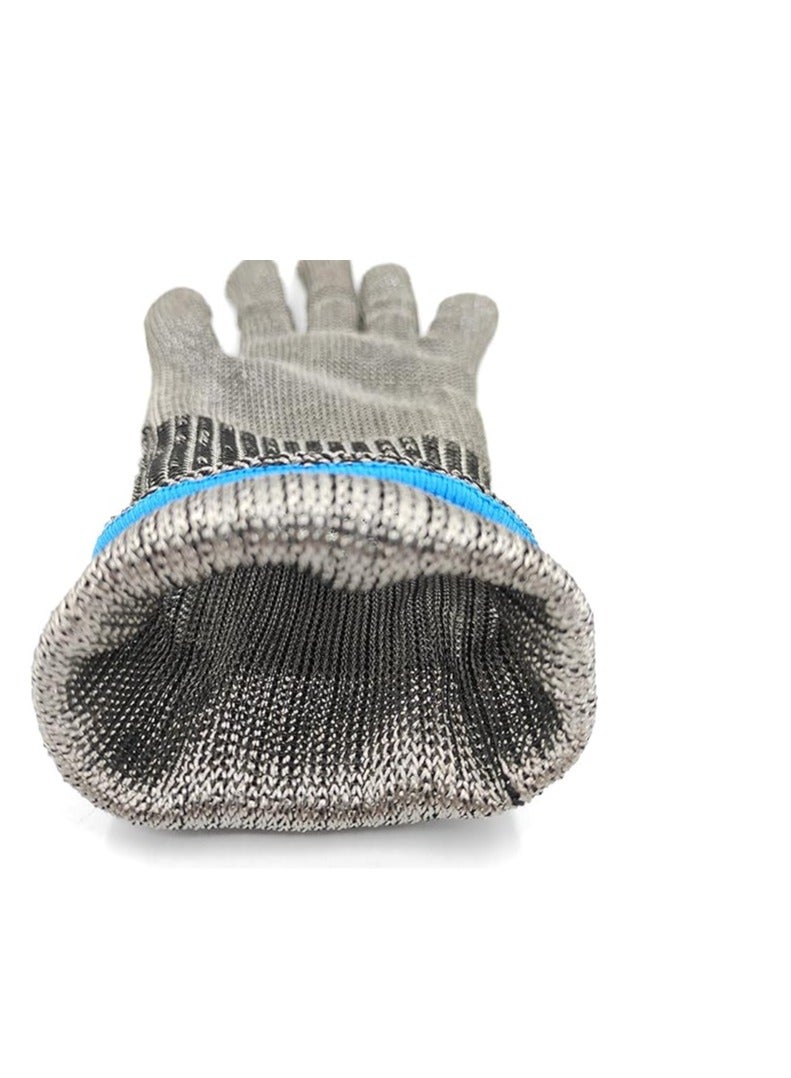 🔪 Food Grade: To be defined as food grade, materials need to be non-toxic and safe for consumption. Chain glove is professionally certified as food grade. Also the excellent wet and dry grip makes it