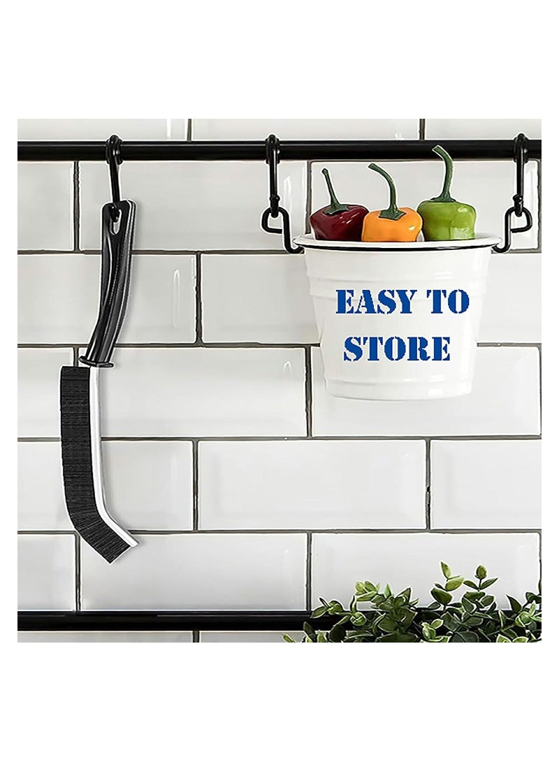 5Pcs Gap Cleaning Brush Hard-Bristled Crevice Grout Cleaner Scrub Deep Tile Small Tool Joints for Kitchen Bathroom Fan Window Rails