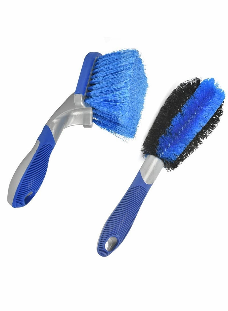 Brush Car Wheel Brush Set Auto Bicycle Tire Brush Kit Motorcycle Detailing Brush