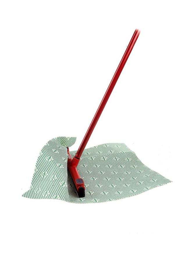 Easy Fix Floor Wiper With Stick Red/Black 130cm