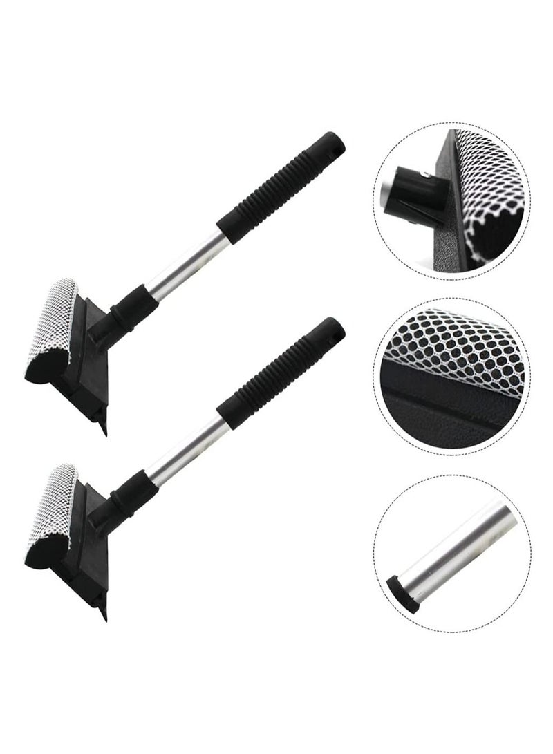 Window Scraper Cleaning Tool 2-Piece Double Sided Glass Wipers