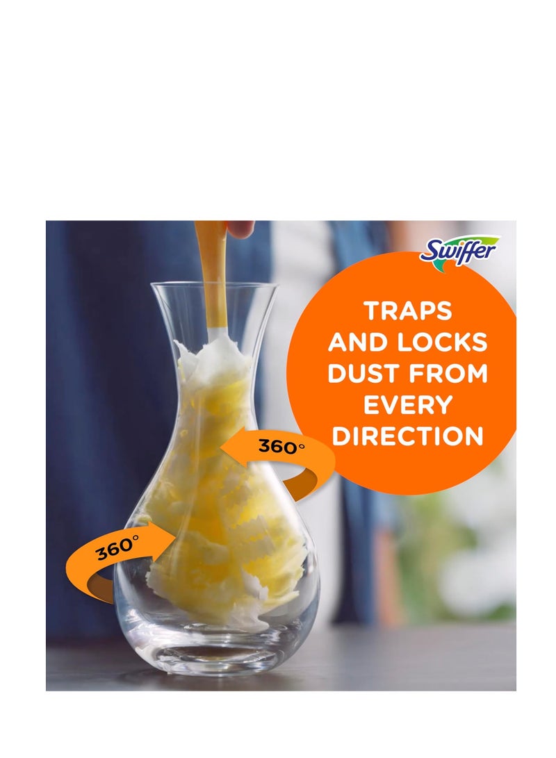 Swiffer Dusters Heavy Duty Multi-Surface Duster Refills for Cleaning, Unscented, 11 Count