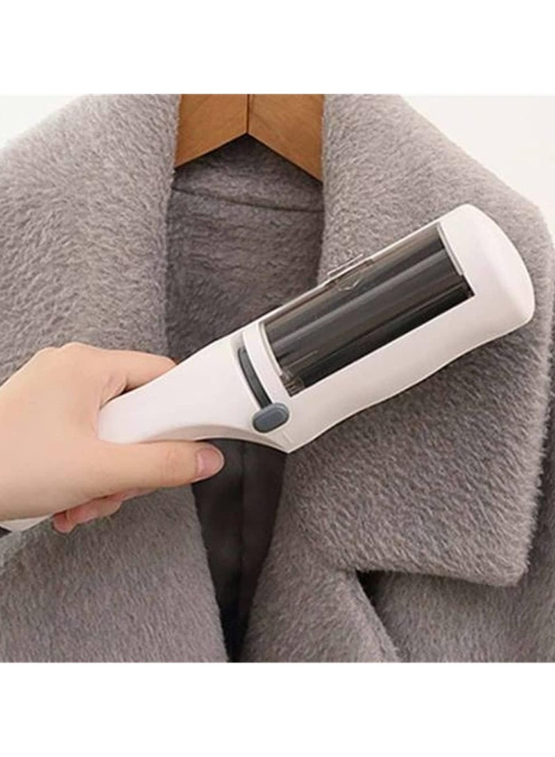 Electrostatic Clothing Dust Pets Hair Cleaner Remover Brush Suction Sweeper for Home Office Travel Cleaning Brushes