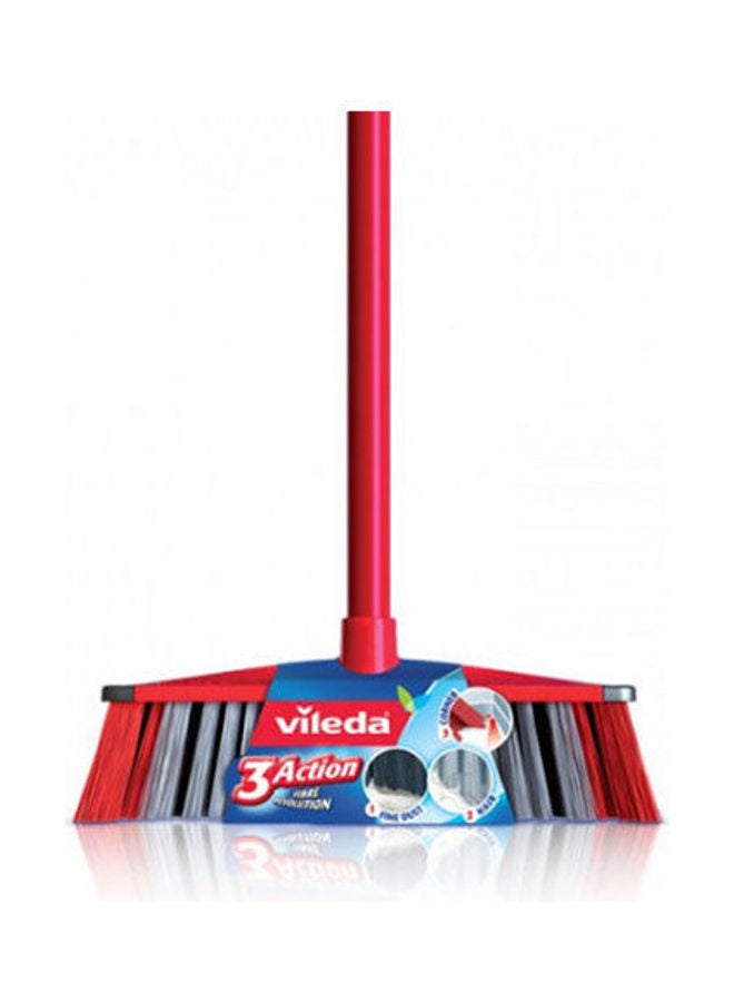 Broom 3 Action + Set Red