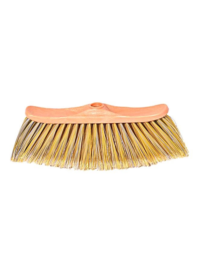 Cleaning Broom Brush Head Orange/Yellow 28cm