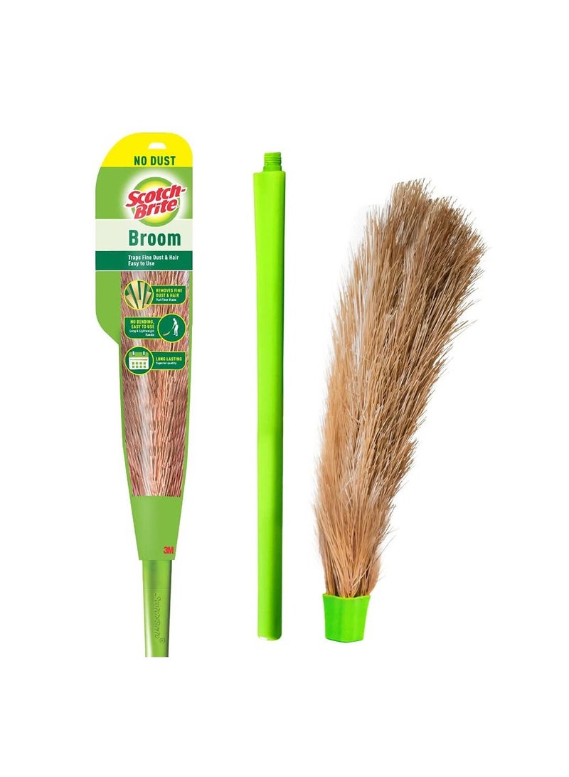 Scotch Brite Fibre Broom Green