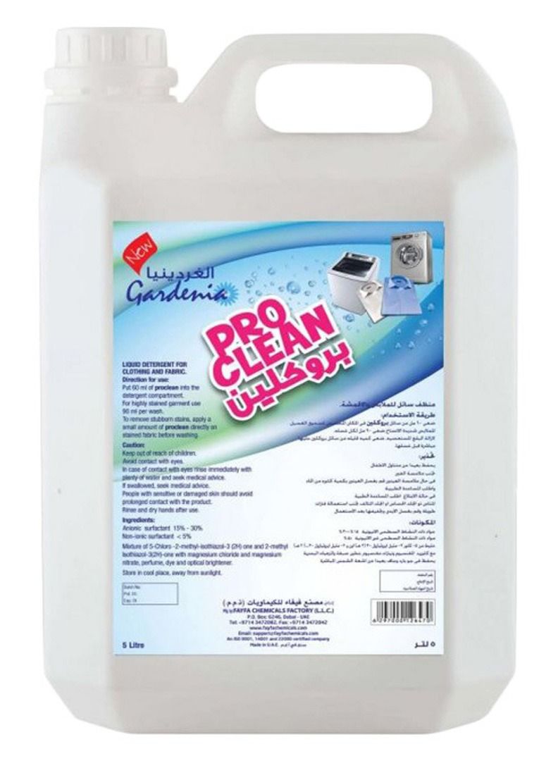 Proclean Laundry Detergent Liquid 5L