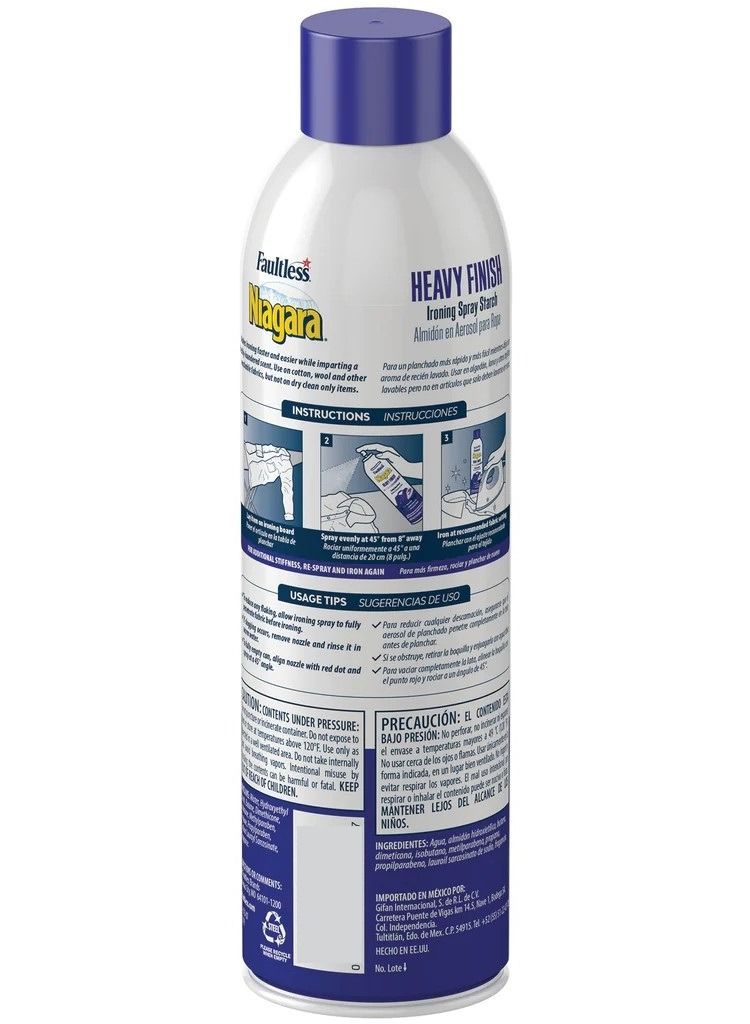 Niagara Spray Starch Plus Heavy 20 Oz