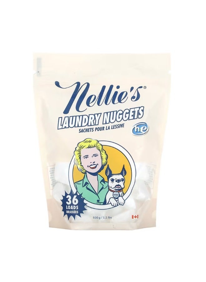 Laundry Nuggets Unscented 36 Loads 1.1 lbs 500 g