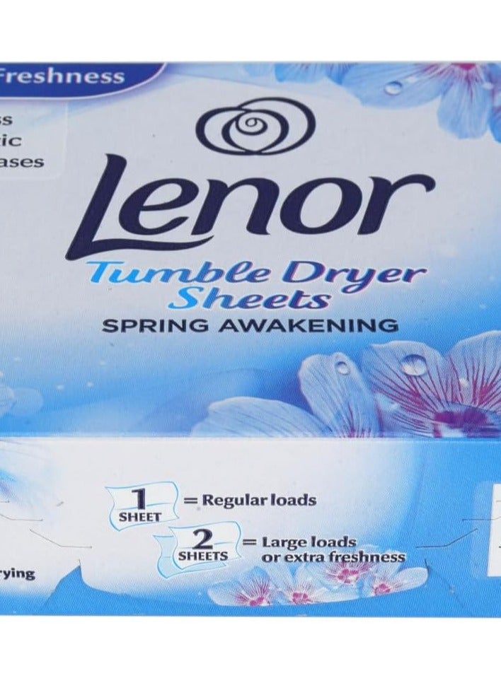 LENOR TUMBLE DRYER SHEETS SPRING AWAKENING