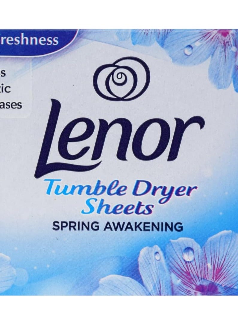 LENOR TUMBLE DRYER SHEETS SPRING AWAKENING