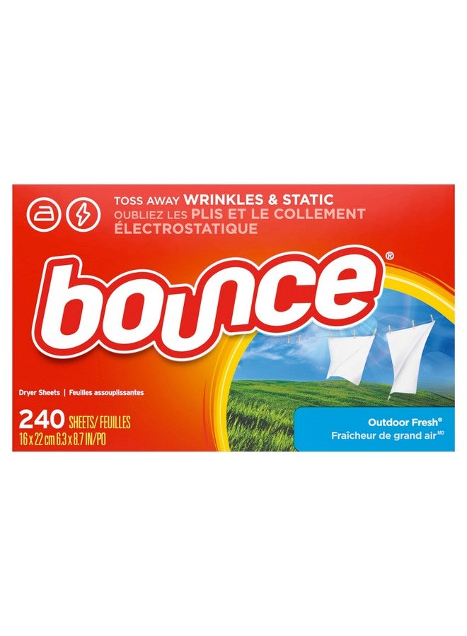 Fabric Softener Sheets, Outdoor Fresh, 240 Count