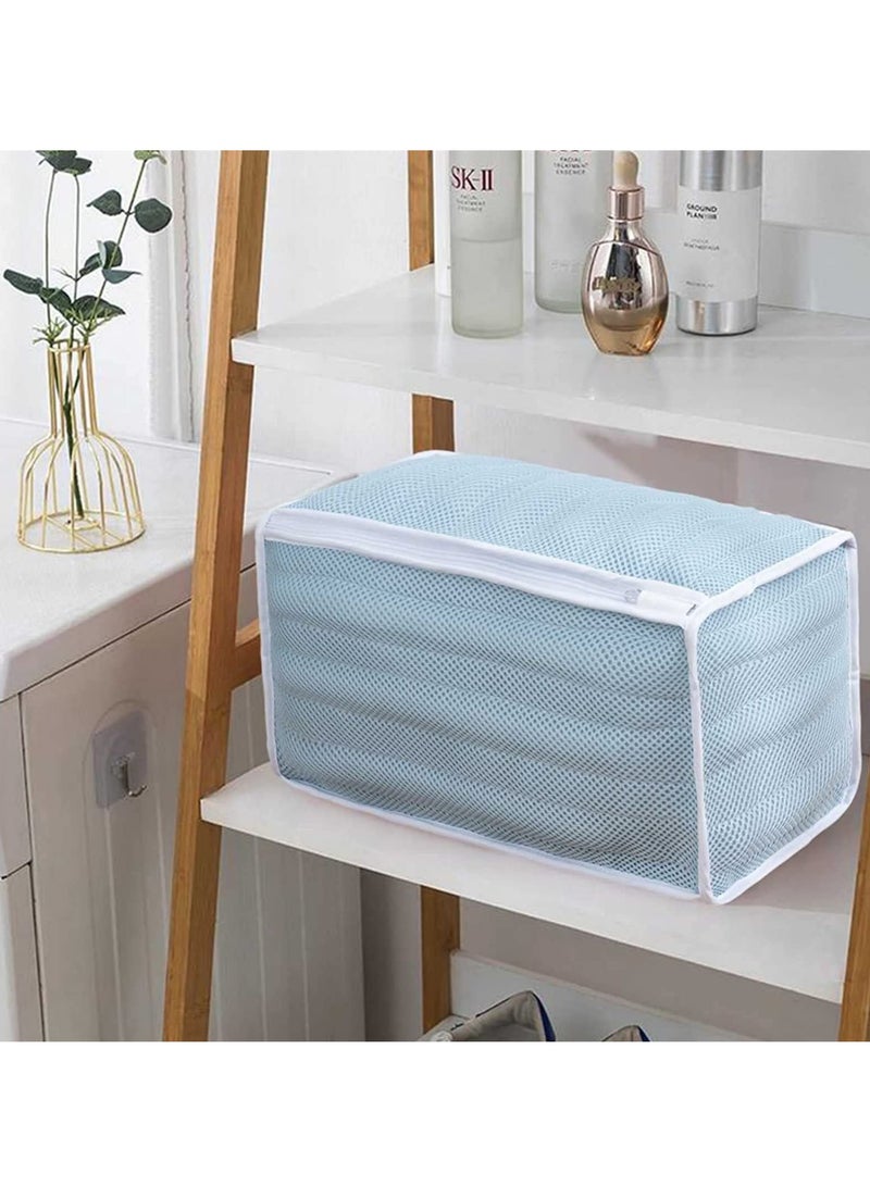 Shoe Washing Bag, Anti-Deformation Care Creative Home with Zipper and Protector Washing Shoe Bag, Guard Shoe net Cover for Clean Sneakers, Slippers, Bra, Travel