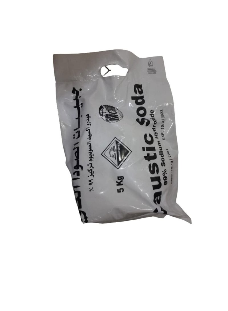 Caustic Soda Sodium Hydroxide 5Kg Bag  MCT