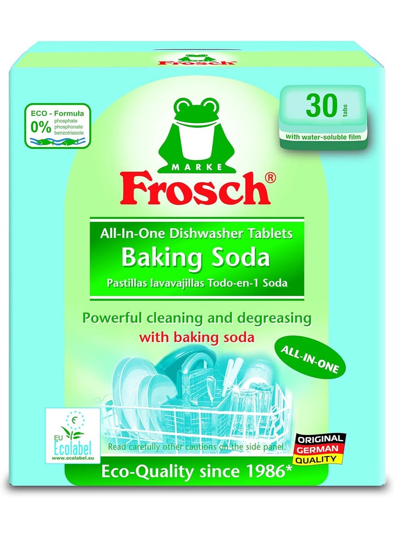 Frosch Frosch Baking Soda Automatic Dishwasher 30 Tablets