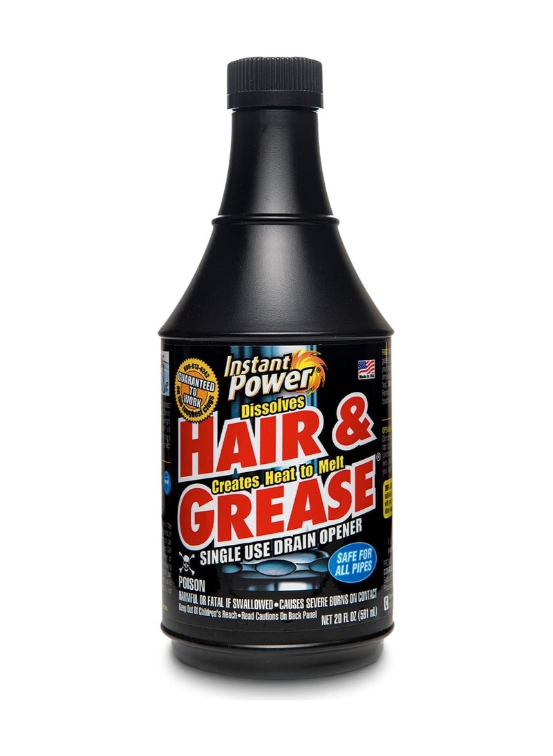 Instant Power Hair & Grease Drain Opener 591 ML