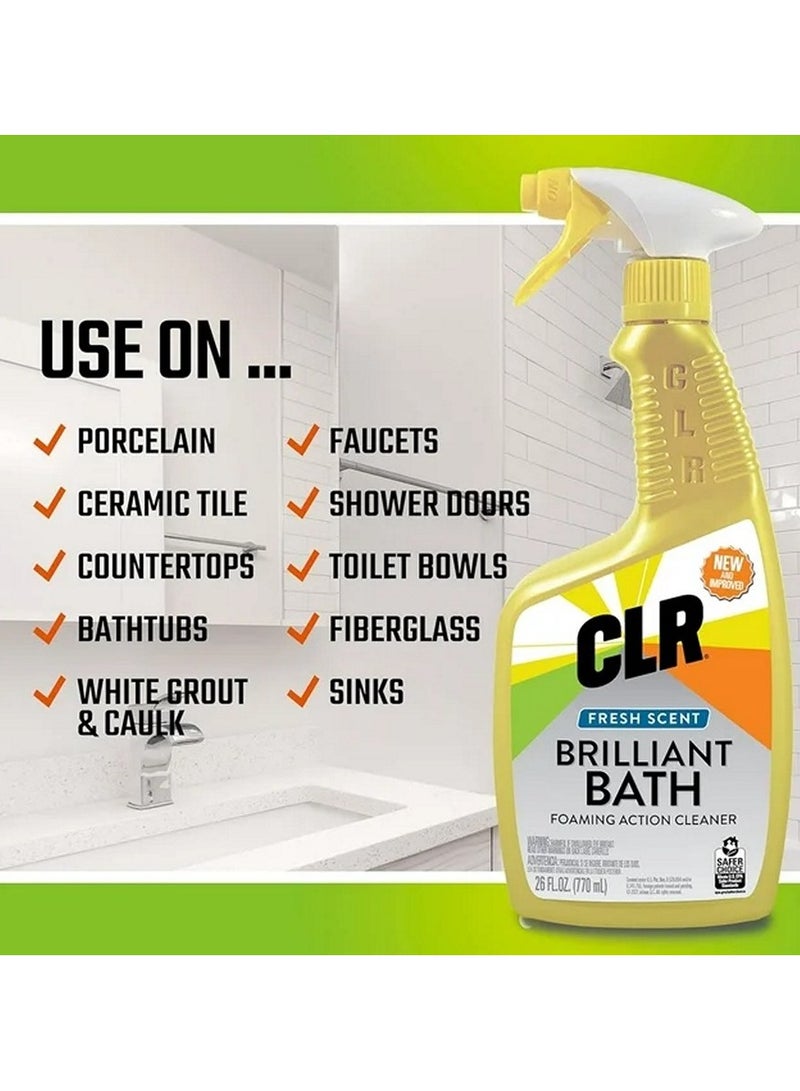 Brilliant Bath Fresh Scent Foaming Action Cleaner 770 ML