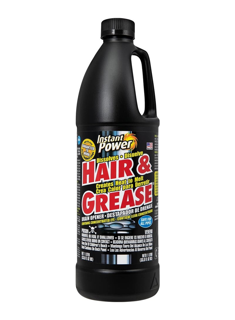 Hair & Grease Drain Opener 1 L