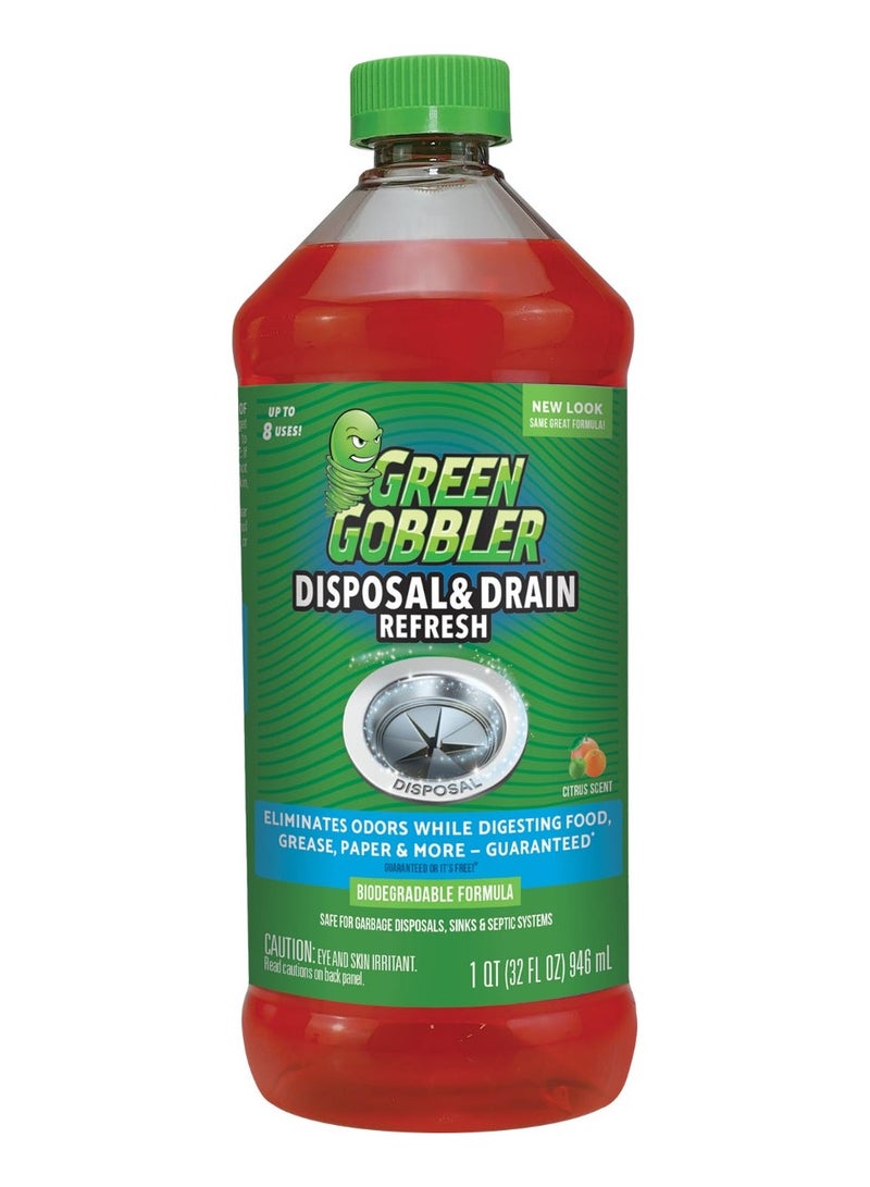 Garbage Disposal & Kitchen Sink Drain Cleaner 946 ML