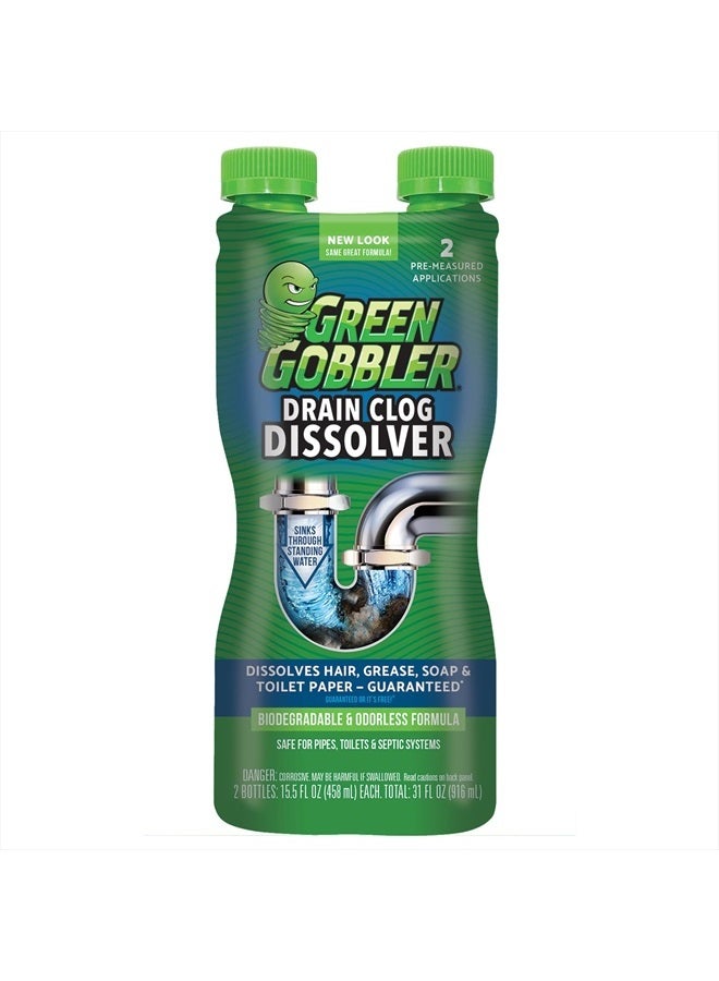 Drain Clog Dissolver, Drain Opener-Cleaner ,Toilet Clog Remover, 31 oz