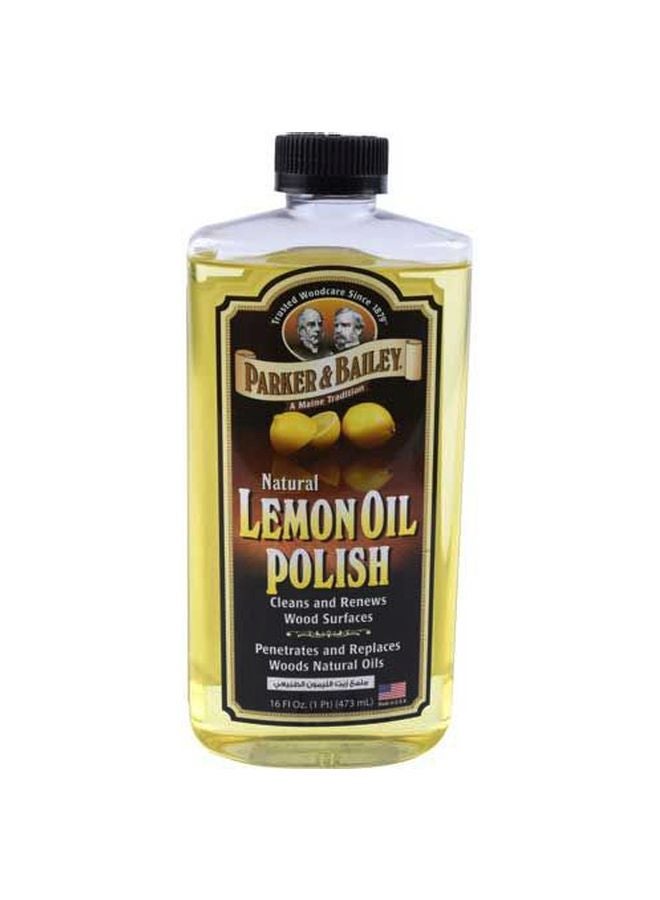 Natural Lemon Oil Polish Clear 473ml