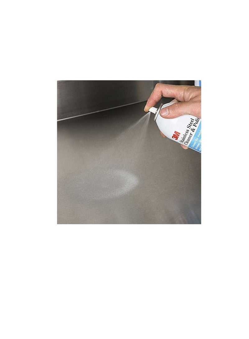 3M STAINLESS STEEL CLEANER & POLISH  600ML