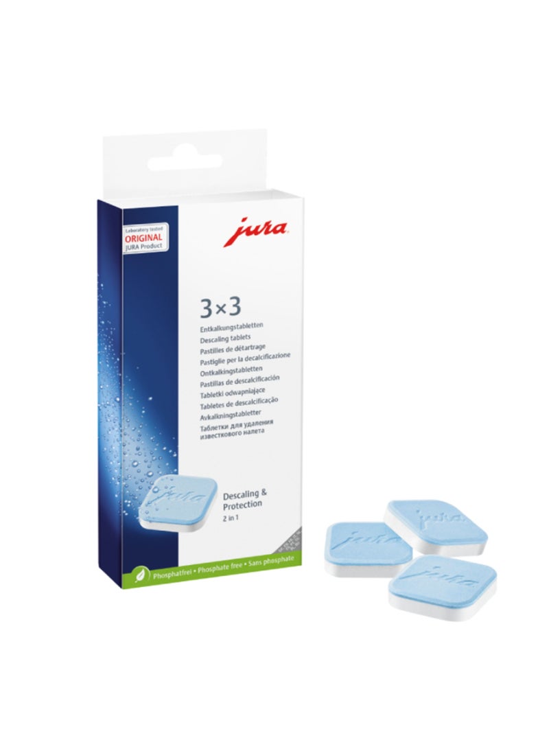 Jura 2-Phase Descaling Tablets | Box of 3 Slots