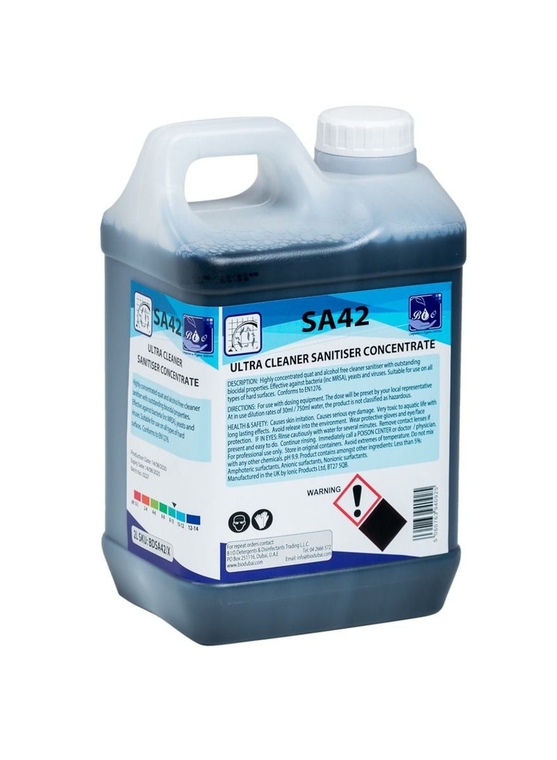 Ultra Cleaner Sanitizer Concentrate SA42