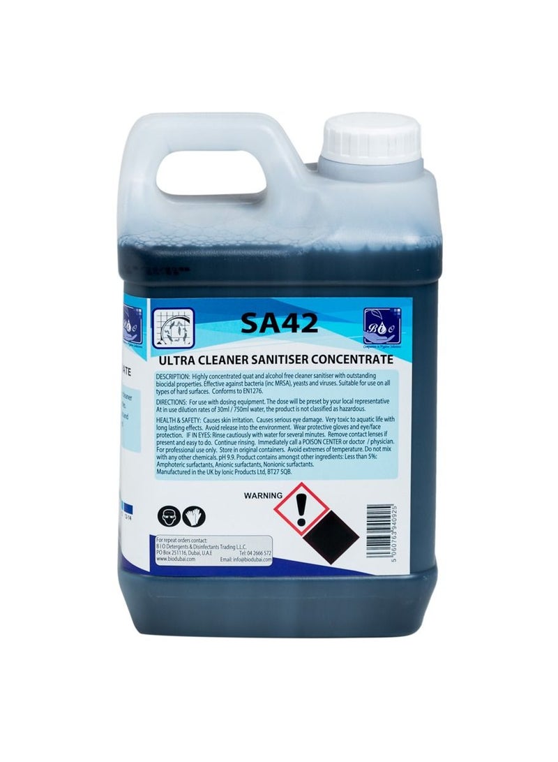 Ultra Cleaner Sanitizer Concentrate SA42