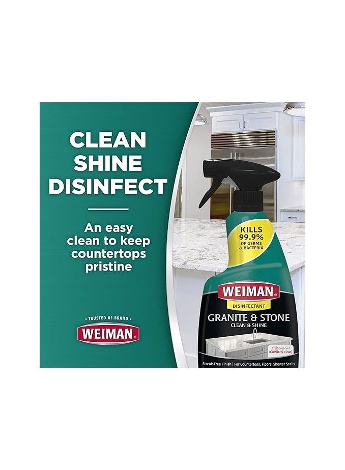 Disinfectant Granite & Stone Clean and Shine 12 Fl Oz