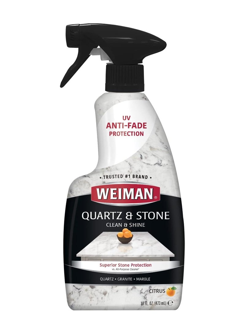 Weiman Quartz Countertop Cleaner and Polish - Clean & Shine