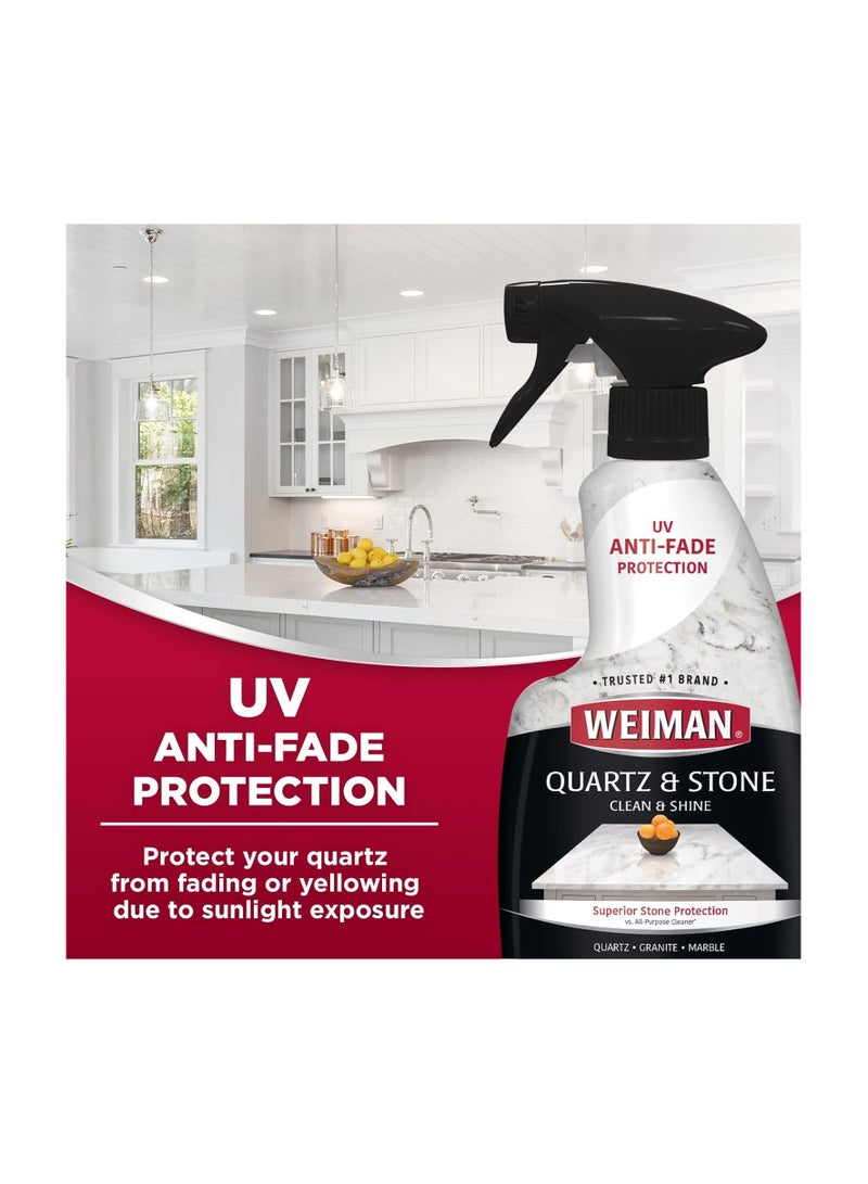 Weiman Quartz Countertop Cleaner and Polish - Clean & Shine