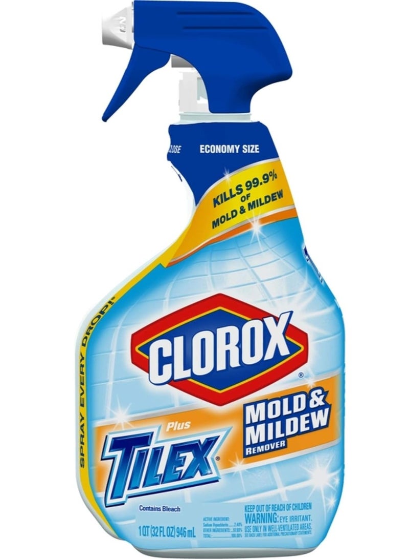 Tilex Plus Mold And Mildew Remover Trigger Spray 946 ML