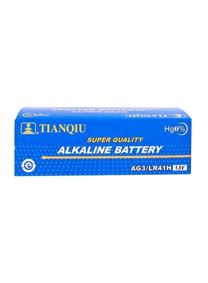 200-Pieces Tianqiu AG3/ LR41H/ 392A 1.5V Alkaline Batteries