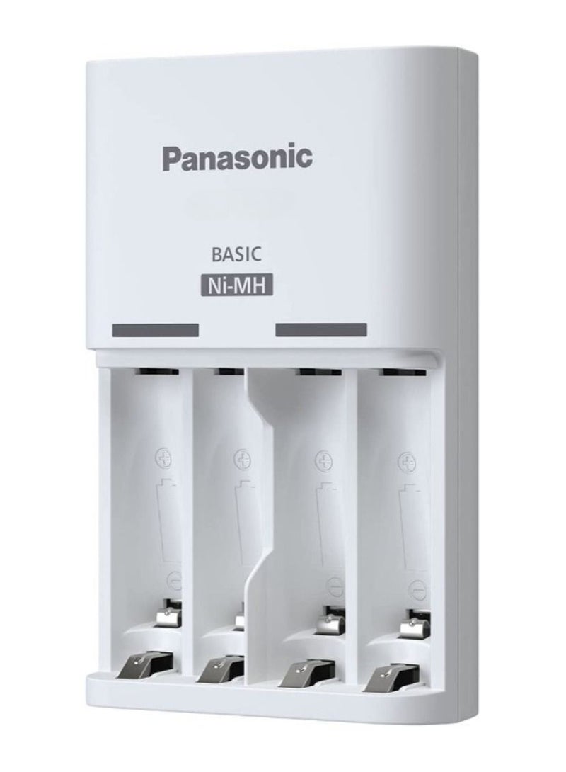 Basic Charger Eneloop With AA 2Cells Pre Charged,Capacity 2000mAh Rechargeable Batteries