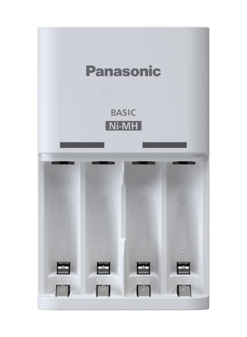 Basic Charger Eneloop With AA 2Cells Pre Charged,Capacity 2000mAh Rechargeable Batteries